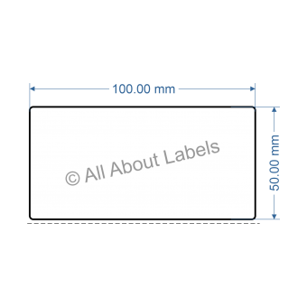 100mm x 50mm Labels - 82379