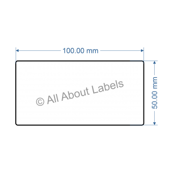 100mm x 50mm Labels - 81012
