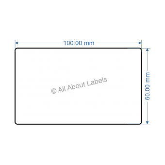 100mm x 60mm Labels - 82209
