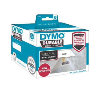 Dymo SD1933085 19mm x 64mm Durable Labels for Labelwriter Printers