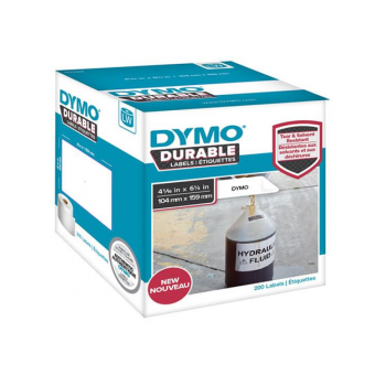 Dymo SD1933086 104mm x 159mm Durable Labels for Labelwriter Printers