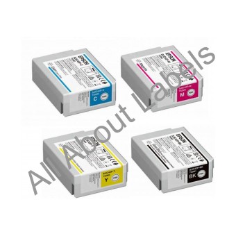 Bundle of Epson CW-C4010A Ink Cartridges (Gloss Pigment) - CMYK