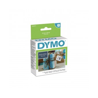 Dymo SO929120/30332 25mm x 25mm Square Paper Labels for LW Printers